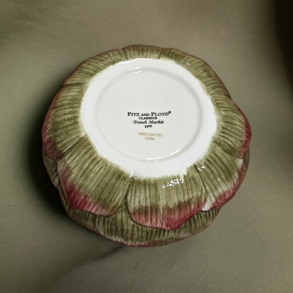 Fitz and Floyd French Market Collection Candy Jar with Lid in Original Box - Picture 8 of 8